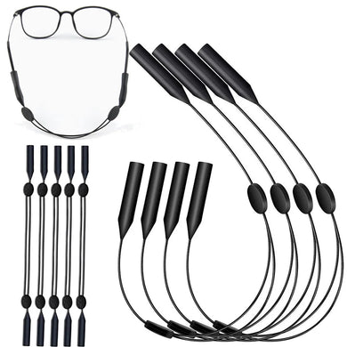 Universal Adjustable Eyewear Retainer Fit Sports Sunglasses Unisex Strap Safety Glasses Holder with Large Round-Head Accessories