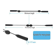Carica l&#39;immagine nel visualizzatore di Gallery, Universal Adjustable Eyewear Retainer Fit Sports Sunglasses Unisex Strap Safety Glasses Holder with Large Round-Head Accessories