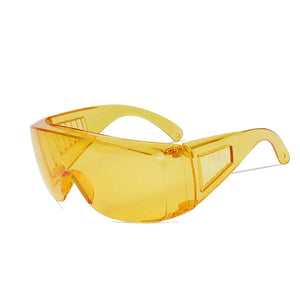VANLOOK Festival Sunglasses Rap Party Glasses Unusual Big Sunglass for Women Men Wrap Crystal Lady Cosplay One Piece Red