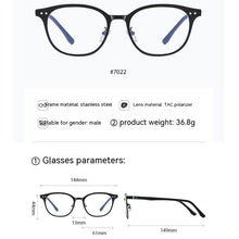 Carica l&#39;immagine nel visualizzatore di Gallery, VCKA Aluminum Magnesium 2 IN1 Polarized Myopia Sunglasses Men Women Magnetic Night Vision Clip Prescription Glasses -0.50 to -10