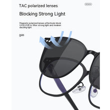 Carica l&#39;immagine nel visualizzatore di Gallery, VCKA Aluminum Magnesium 2 IN1 Polarized Myopia Sunglasses Men Women Magnetic Night Vision Clip Prescription Glasses -0.50 to -10