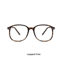 Load image into Gallery viewer, VEGA Eyewear Oval Transparent Glasses Frame Fashionable Leopard Spectacle Frame Eyeglass Frames For Women Mens VG251