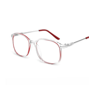 VEGA Eyewear Oval Transparent Glasses Frame Fashionable Leopard Spectacle Frame Eyeglass Frames For Women Mens VG251