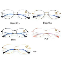 Load image into Gallery viewer, VEGA Eyewear Popular Cat Eye Spectacle Frame For Women Men Retro Glasses Frame Gold Clear Frame Glasses VG254