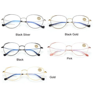 VEGA Eyewear Popular Cat Eye Spectacle Frame For Women Men Retro Glasses Frame Gold Clear Frame Glasses VG254
