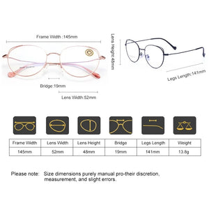 VEGA Eyewear Popular Cat Eye Spectacle Frame For Women Men Retro Glasses Frame Gold Clear Frame Glasses VG254