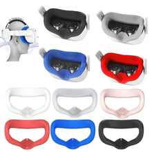 Load image into Gallery viewer, VR Headset Face Silicone Cover Cushion Soft Pads For Oculus Quest 2 VR Accessories
