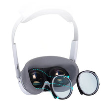 Load image into Gallery viewer, VR Prescription Lenses For Pico 4 Myopia Lens Anti Blue Light Glasses Magnetic Eyeglass Frame Quick Disassemble Accessories