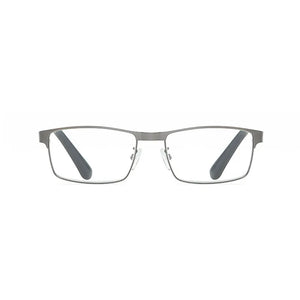Vanlook Business Men's Reading Glasses Anti Blue Ray For Computer Half Frame Stainless Steel Presbyopic Glasses 1.0 1.5 2.0 2.5