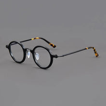 Load image into Gallery viewer, Vintage Acetate Eyeglasses Frame Men Round Myopia Prescription Optical Glasses Women Retro Luxury Brand Glasses Frame Eyewear