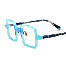 Load image into Gallery viewer, Vintage Acetate Eyeglasses Frame Men Square Myopia Prescription Glasses Women Optical Luxury Retro Glasses Frame Small Eyewear
