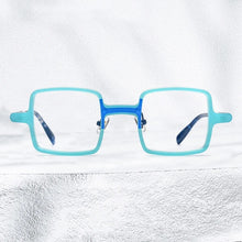 Load image into Gallery viewer, Vintage Acetate Eyeglasses Frame Men Square Myopia Prescription Glasses Women Optical Luxury Retro Glasses Frame Small Eyewear
