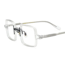 Load image into Gallery viewer, Vintage Acetate Eyeglasses Frame Men Square Myopia Prescription Glasses Women Optical Luxury Retro Glasses Frame Small Eyewear