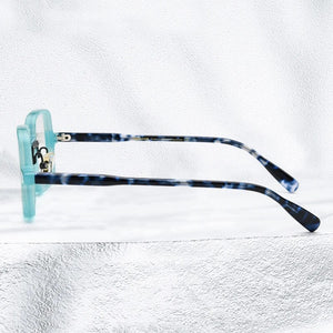 Vintage Acetate Eyeglasses Frame Men Square Myopia Prescription Glasses Women Optical Luxury Retro Glasses Frame Small Eyewear