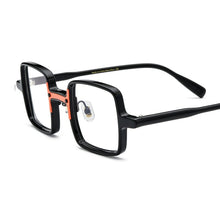 Load image into Gallery viewer, Vintage Acetate Eyeglasses Frame Men Square Myopia Prescription Glasses Women Optical Luxury Retro Glasses Frame Small Eyewear