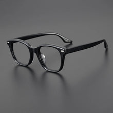 Load image into Gallery viewer, Vintage Acetate Eyeglasses Frame Men   Retro Prescription Myopia Glasses Frame Women   Brand Designer Eyewear