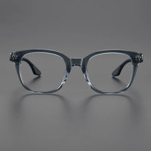 Load image into Gallery viewer, Vintage Acetate Eyeglasses Frame Men   Retro Prescription Myopia Glasses Frame Women   Brand Designer Eyewear