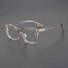 Load image into Gallery viewer, Vintage Acetate Eyeglasses Frame Women Square Retro Prescription Myopia Glasses Frame Men   Luxury Brand Designer Eyewear