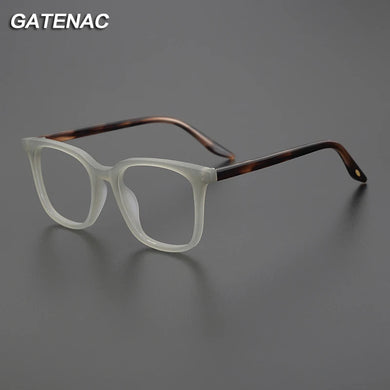 Vintage Acetate Glasses Frame Men   Prescription Myopia Eyeglasses Frame Women Retro Luxury Brand Designer Spectacles