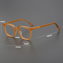 Load image into Gallery viewer, Vintage Acetate Glasses Frame Men   Prescription Myopia Eyeglasses Frame Women Retro Luxury Brand Designer Spectacles