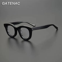 Load image into Gallery viewer, Vintage Acetate Glasses Frame Men Prescription Myopia Optical Eyeglasses Frame Women   Retro Luxury Brand Big Eyewear