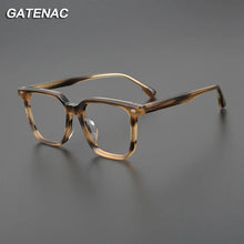 Load image into Gallery viewer, Vintage Acetate Glasses Frame Men Retro Designer Square Prescription Myopia Eyeglasses Frame Women     Brand Eyewear