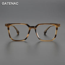 Load image into Gallery viewer, Vintage Acetate Glasses Frame Men Retro Designer Square Prescription Myopia Eyeglasses Frame Women     Brand Eyewear