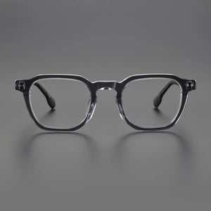 Vintage Acetate Glasses Frame Men Square Retro Prescription Myopia Eyeglasses Frame Women   Japan Luxury Designer Eyewear