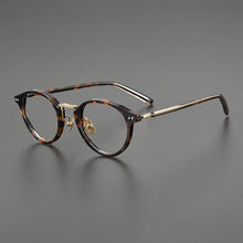 Load image into Gallery viewer, Vintage Acetate Glasses Frame Men Ultra Light Myopia Prescription Optical Eyeglasses Women Retro Japan   Brand Eyewear