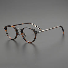 Load image into Gallery viewer, Vintage Acetate Glasses Frame Men Ultra Light Myopia Prescription Optical Eyeglasses Women Retro Japan   Brand Eyewear