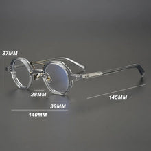 Load image into Gallery viewer, Vintage Acetate Optical Eyeglasses Frame Men Myopia Prescription Glasses Women  Designer Luxury Glasses Frame Eyewear