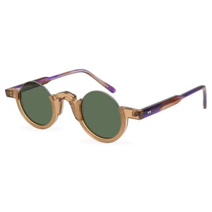 Occhiali da vista rotondi vintage in acetato Montatura da uomo Retro Mezza montatura Occhiali da vista piccoli Miopia ottica Montature per occhiali da vista Occhiali