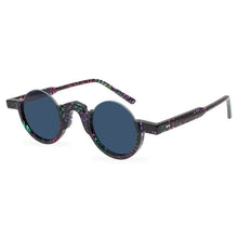 Carica l&#39;immagine nel visualizzatore di Gallery, Occhiali da vista rotondi vintage in acetato Montatura da uomo Retro Mezza montatura Occhiali da vista piccoli Miopia ottica Montature per occhiali da vista Occhiali
