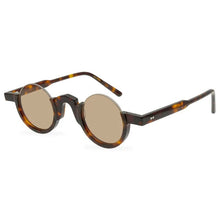 Carica l&#39;immagine nel visualizzatore di Gallery, Occhiali da vista rotondi vintage in acetato Montatura da uomo Retro Mezza montatura Occhiali da vista piccoli Miopia ottica Montature per occhiali da vista Occhiali