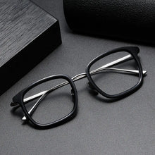 Load image into Gallery viewer, Vintage Acetate Titanium Eyeglasses Frame Men Optical Myopia Prescription Glasses Frame Women Retro Luxury Designer Eyewear