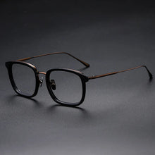 Load image into Gallery viewer, Vintage Acetate Titanium Eyeglasses Frame Men Optical Myopia Prescription Glasses Frame Women Retro Luxury Designer Eyewear