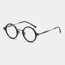 Load image into Gallery viewer, Vintage Acetate Titanium Eyeglasses Frame Men Round Myopia Prescription Glasses Frame Women Retro Japan   Brand Eyewear