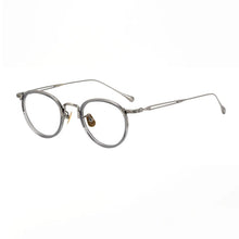 Load image into Gallery viewer, Vintage Acetate Titanium Eyeglasses Frame Men Round Prescription Myopia Glasses Frame Women Retro Luxury Brand Designer Eyewear