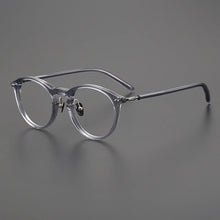 Load image into Gallery viewer, Vintage Acetate Titanium Glasses Frame Men   Prescription Myopia Eyeglasses Frame Women Retro Luxury Brand Optics Eyewear
