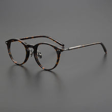 Load image into Gallery viewer, Vintage Acetate Titanium Glasses Frame Men   Prescription Myopia Eyeglasses Frame Women Retro Luxury Brand Optics Eyewear
