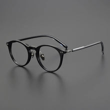 Load image into Gallery viewer, Vintage Acetate Titanium Glasses Frame Men   Prescription Myopia Eyeglasses Frame Women Retro Luxury Brand Optics Eyewear