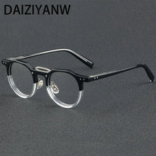 Load image into Gallery viewer, Vintage Brand High Quality Acetate Optical Glasses Frames Men Women  Prescription Eyeglasses