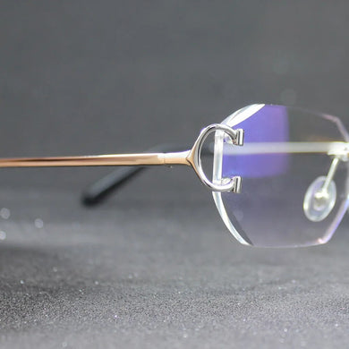 Vintage Carter Piccadilly Clear Glasses Frame for Prescription Trendy Unique Luxury Eyeglasses Reading Computer Women and Men