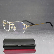 Load image into Gallery viewer, Vintage Carter Piccadilly Clear Glasses Frame for Prescription Trendy Unique Luxury Eyeglasses Reading Computer Women and Men