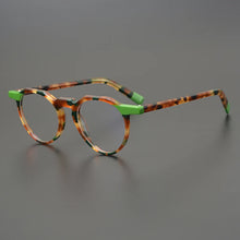 Load image into Gallery viewer, Vintage Designer Acetate Glasses Frame Men Prescription Myopia Optical Eyeglasses Frame Women     Brand Eyewear