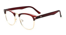 Load image into Gallery viewer, Vintage  Eyeglass Frames Full Rim Retro Glasses eyewear Rx able unisex myopia Spectacles come with clear non prescription lenses