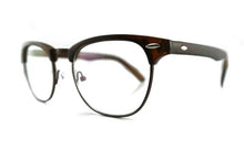 Load image into Gallery viewer, Vintage  Eyeglass Frames Full Rim Retro Glasses eyewear Rx able unisex myopia Spectacles come with clear non prescription lenses