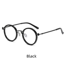 Load image into Gallery viewer, Vintage  Brand Eyeglass Frame Men's Round Frame Punk Style Metal Anti Blue Light Computer Reading Glasses Presbyopia