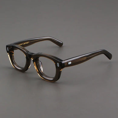 Vintage Thick Thick Frame Acetate Square Glasses Frame for Men Designer brand Myopia reading Women Prescription glasses