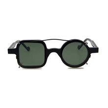 Load image into Gallery viewer, Vintage Hand Made Sunglass Optical two lens Round square Frame Retro Acetate Eyewear Frames Reading glasses men frames sunglass